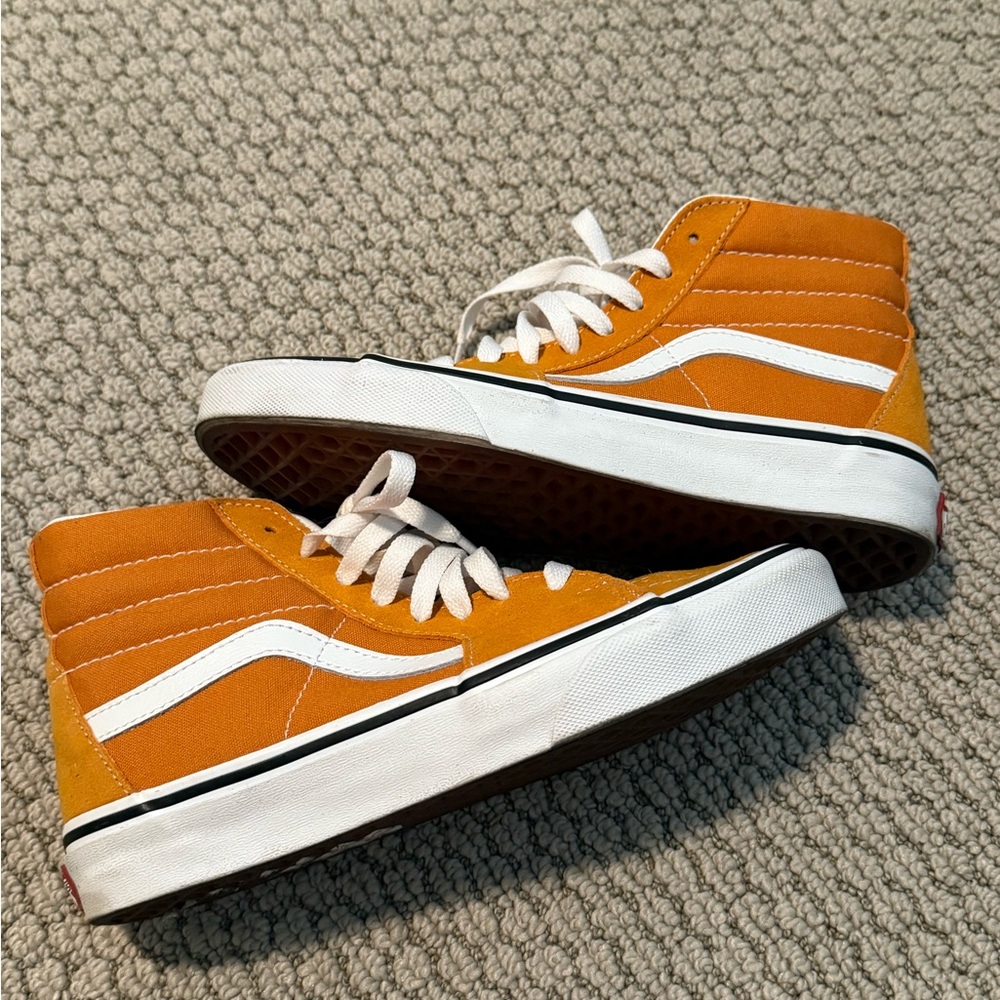 Vans orange high-tops